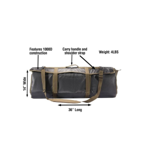 Tac-Mat HD Long Range Shooting Mat - Black