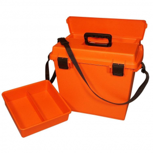 MTM 18.5" x 13" x 15.25" Sportsmen's Plus Utility Dry Box Orange