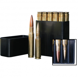 MTM 50 BMG Slip-Top 10-Round Ammo Box Black