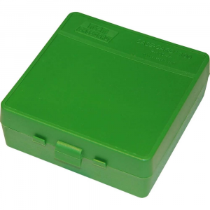 MTM Ammo Box for .41/.44 Mag/.45 LC 100 Rounds Green