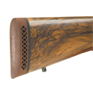 Pachmayr Pachmayr Deluxe Recoil Pad - Small 5.15" L x 1.80" W x 1" T Brown/White Line Base - $28.99 at Natchez Shooting & Outdoors