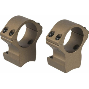 Talley Lightweight Alloy Scope Mount Combo Browning X-Bolt 30mm Med - Hell's Canyon Bronze