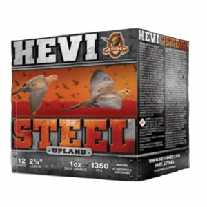 HEVI-Shot HEVI-Steel Upland Shotshells 12ga 2-3/4" 1oz 1350 fps #6 25/ct