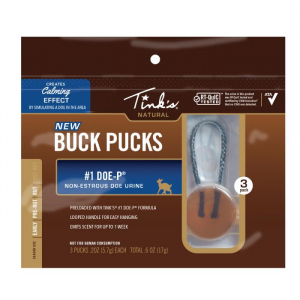 Tink's #1 Doe-P Buck Pucks Scent Hangers - 3/ct