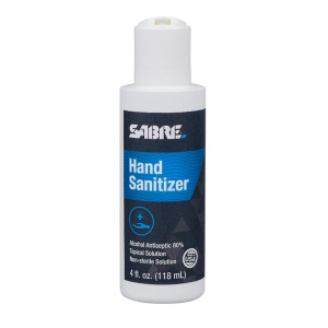 Sabre Liquid Hand Sanitizer (Pop Disk Top) - 4 oz