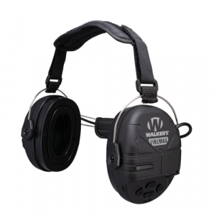 Walker's Firemax Muff Behind the Neck Ear Muffs 20dB Black