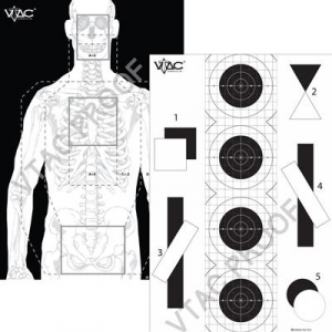 VIKING VTAC DOUBLE SIDED TACTICAL TARGET (100)