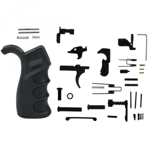 TacFire AR-15 Lower Parts Kit / A2 Grip (Made in the USA)