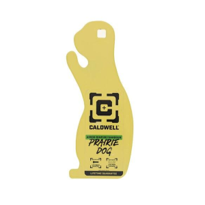 Caldwell Caldwell AR500 1/4'' Rimfire/Handgun Prairie Dog Target Yellow - $17.29 at Natchez Shooting & Outdoors