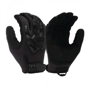 Pyramex Venture Gear Heavy-Duty Impact Operator Gloves Black L