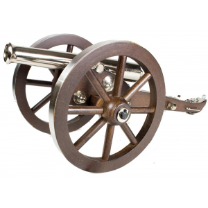 Traditions .50 cal Mini Napoleon III Cannon with 6 " Wheel Diameter 7.25" Barrel