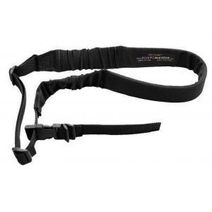 Blue Force Gear 1-Point Padded Bungee Sling with HK Style Adapter, Black