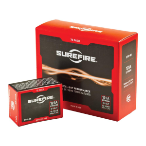 Surefire Surefire 123A Lithium Batteries 12/ct - $28.87 at Natchez Shooting & Outdoors