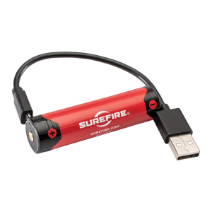 Surefire Surefire 18650 Micro USB Lithium-Ion Rechargeable Battery - $26.00 at Natchez Shooting & Outdoors