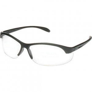 Howard Leight HL200 Compact Sharp Shooter Shooting Glasses Black with Clear Lens