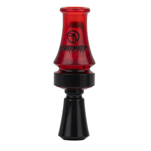 Cupped Comeback Quack Double Reed Duck Mouth Call Red