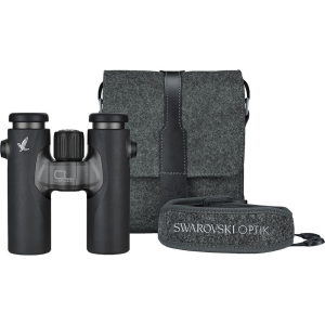 DEMO Swarovski CL Companion Binocular 10x30 Anthracite Black with Northern Light Accessory Pkg