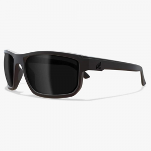 Edge Defiance Safety Glasses Black Frame with Polarized Smoke Vapor Shield Lens
