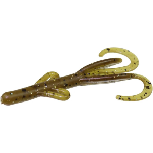 Zoom Tiny Brush Hog 3'' Green Pumpkin Magic 15pk