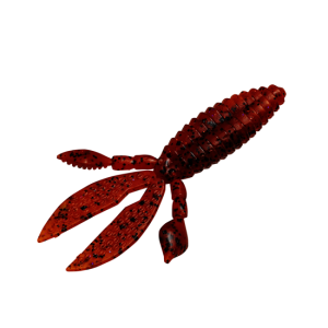 Strike King 4'' Rodent Soft Bait Fire Craw 6pk