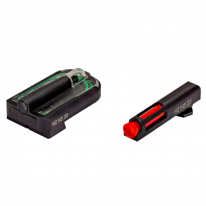HIVIZ FASTDOT H3 Red Front Green Rear Sight for Glock MOS 9mm| 40 S&W | 357 Sig