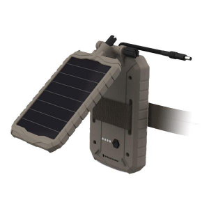 StealthCam Solar Power Panel 5000 Mah 10ft Insulated Metal Cable USB Port