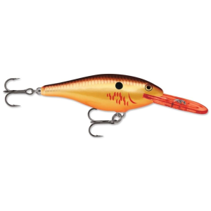 Rapala Shad Rap 05 Crankbait 2" 3/16 oz Bleeding Copper Flash
