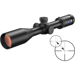 DEMO Zeiss Conquest V6 Rifle Scope 5-30x50 30mm SFP Plex (#6) non-illum Black