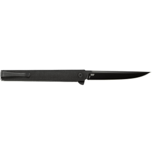 Colombia-River-Knife-Tool CRKT CEO Flipper Folding Knife 3-3/8" Straight Back Blade Black - $65.49 at Natchez Shooting & Outdoors