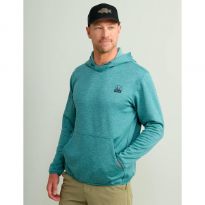 Huk Huk'd Up Performance Fleece Hoodie Storm Blue Heather L