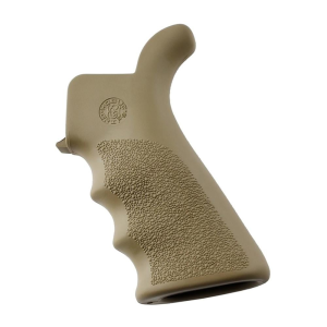 Hogue Hogue AR-15/M-16 Rubber Beavertail Grip with Finger Grooves - Desert Tan - $25.46 at Natchez Shooting & Outdoors