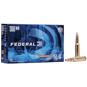 Federal Federal Power-Shok Rifle Ammunition .308 Win 150 gr SP 2820 fps 20/ct - $30.49 at Natchez Shooting & Outdoors