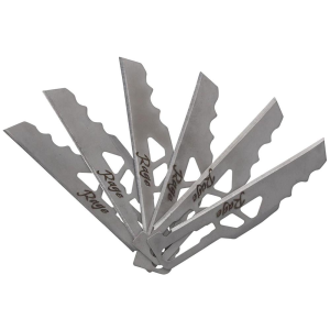 Schrade Schrade Enrage 6 Replacement Blades Utility Combo 6/ct - $10.79 at Natchez Shooting & Outdoors