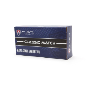 Atlanta Arms Classic Match Handgun Ammunition 9mm Luger 124gr 124gr FMJ 1060 fps 50/ct