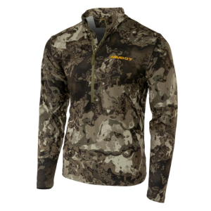Muddy Muddy TR Lightweight Quarter Zip Long Sleeve Shirt Veil Canyon Grey 2XL - $24.19 at Natchez Shooting & Outdoors