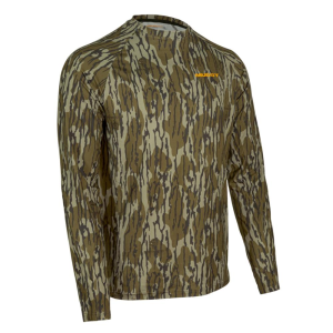 Muddy Muddy Base Layer Crew Long Sleeve Shirt Mossy Oak Bottomland XL - $16.29 at Natchez Shooting & Outdoors