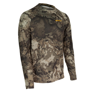 Muddy Base Layer Crew Long Sleeve Shirt Veil Canyon Grey XL