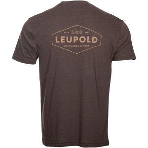 Leupold Leupold L&S Heritage Short Sleeve Tee Espresso 2XL - $16.79 at Natchez Shooting & Outdoors