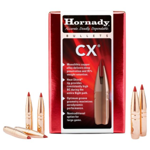 Hornady Hornady CX (Copper Alloy EXpanding) Bullets 22 cal .224 70 GR CX  (1-7'') 50/ct - $51.49 at Natchez Shooting & Outdoors