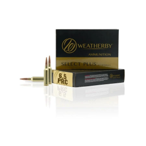 Weatherby Select Plus Rifle Ammunition 6.5 PRC 124gr Hammer Custom 3100 fps 20/ct