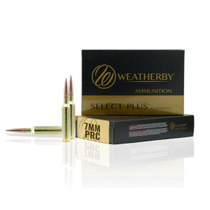 Weatherby Weatherby Select Plus Rifle Ammunition 7mm PRC 175gr Elite Hunter 2925 fps 20/ct - $75.46 at Natchez Shooting & Outdoors