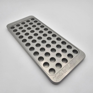 L.E. Wilson Billet Aluminum Reloading Tray .378" 55 Hole