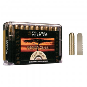 Federal Premium Cape-Shok Rifle Ammunition .470 Nitro 500 gr TBSS 2150 fps - 20/box