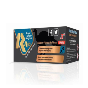Rio Rio Royal Turkey Buffered Shotshells 12ga 3" 1-3/4oz #6 1250 fps #5 10/ct - $6.99 at Natchez Shooting & Outdoors