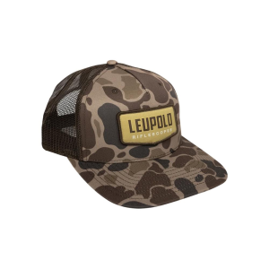 Leupold Leupold Riflescopes Duck Camo Trucker Cap Brown - $19.99 at Natchez Shooting & Outdoors