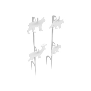 Birchwood Casey AR500 22 Rimfire 1/4" Steel Animal Target Kit 1/ct