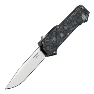 Hogue-Knife Hogue Compound OTF Automatic Knife 3-1/2" Clip Point Blade G-Mascus Black - $323.96 at Natchez Shooting & Outdoors
