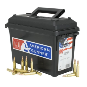 Hornady Hornady American Gunner Rifle Ammunition .223 Rem 55 gr HP-Match 3240 fps 247/ct - $184.49 at Natchez Shooting & Outdoors