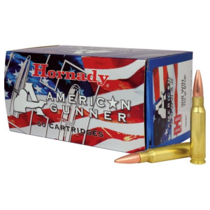 Hornady Hornady American Gunner Bulk Rifle Ammuntiton .308 Win 155 gr HP 50/ct - $79.99 at Natchez Shooting & Outdoors