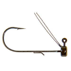 Z Man Mag Shroomz Weedless Jighead 1/8 oz Green Pumpkin 3/ct